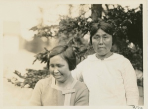 Image of Miriam  and woman from Okak